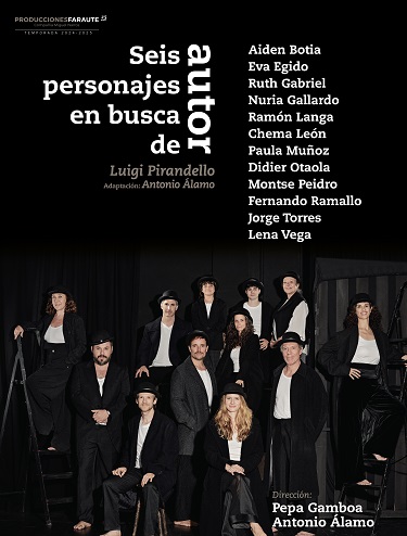 Seis personajes en busca de autor en el Teatro Calderón 