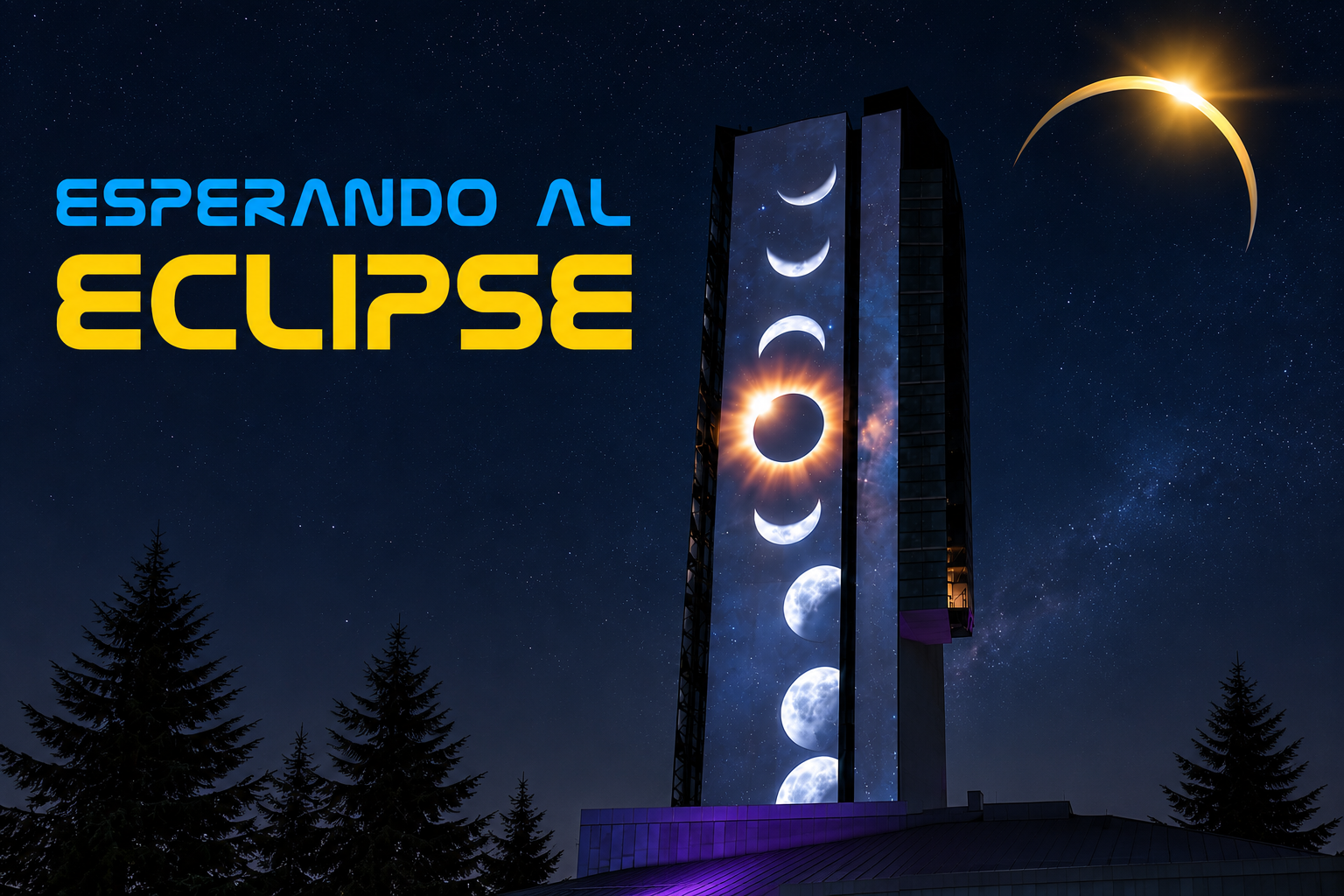 Esperando al eclipse