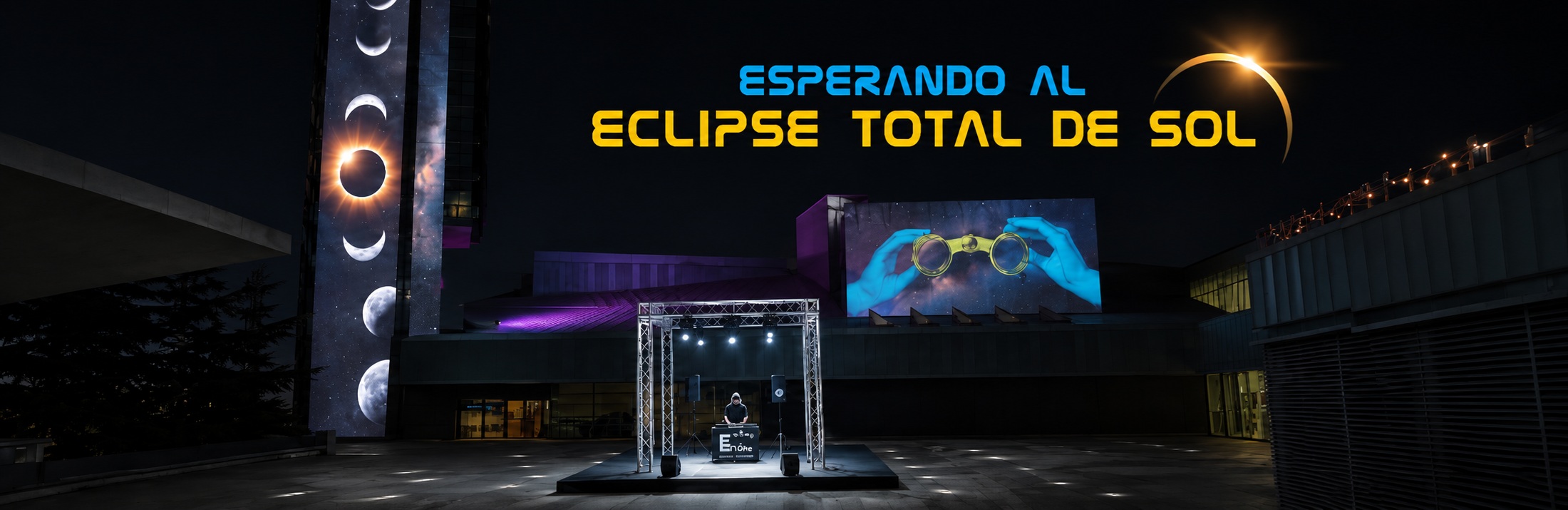 slide Esperando al Eclipse