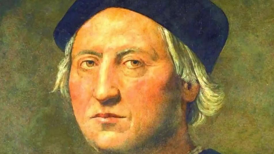 retrato de cristóbal colón