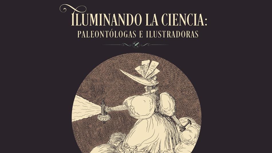 Cartel exposición Iluminando la Ciencia