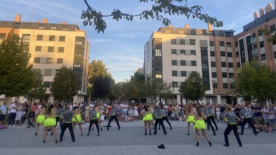 Plazas en verano