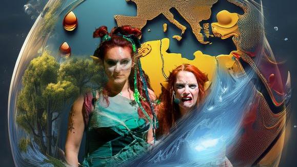 Planeta azul cada gota cuenta