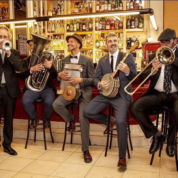 Quinteto de música jazz Barbra Dixie