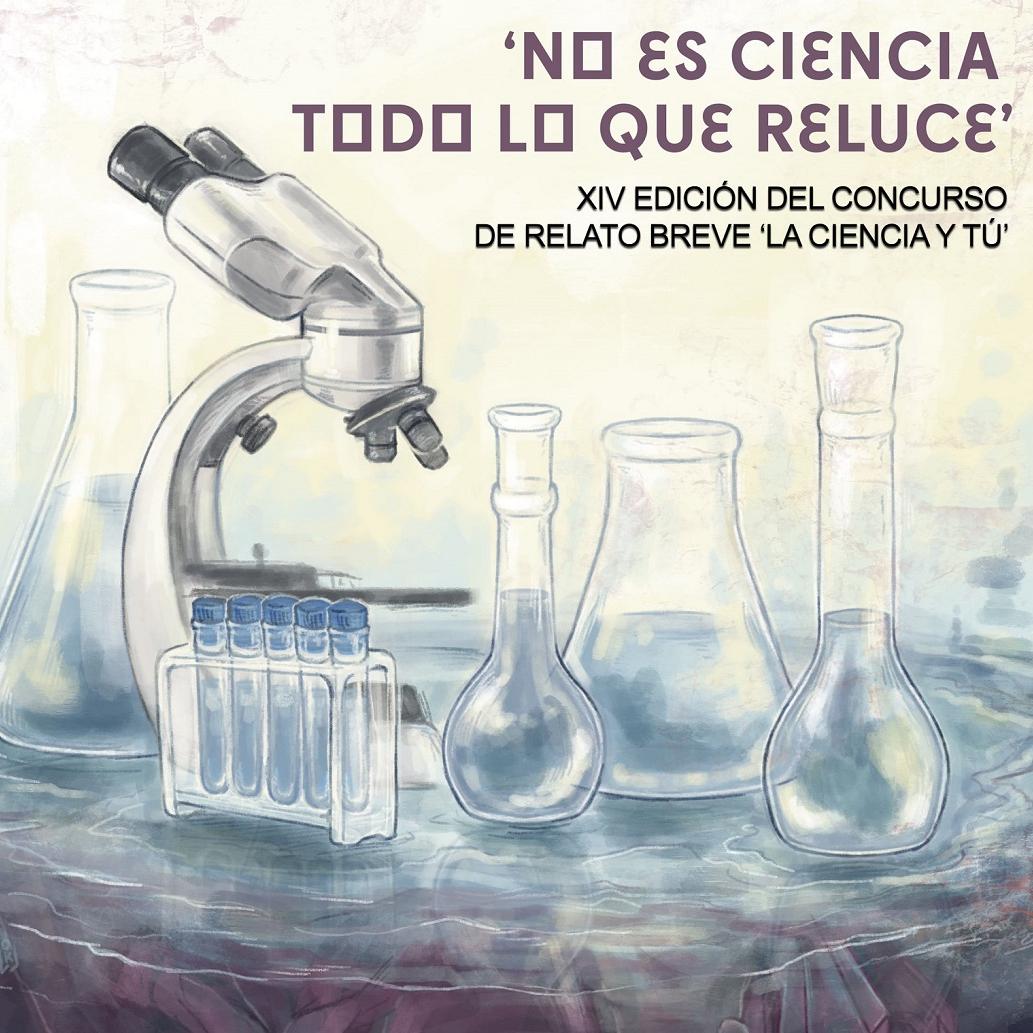 Cartel del concurso La Ciencia y Tú 
