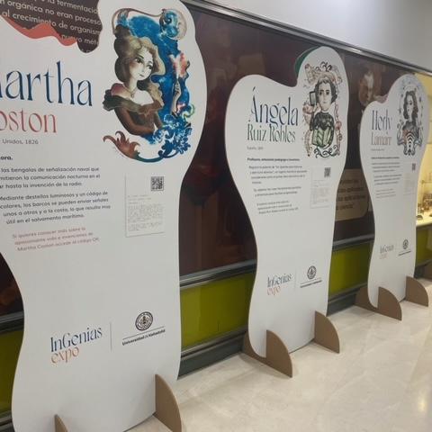 Exposición InGenias en el Museo de la Ciencia
