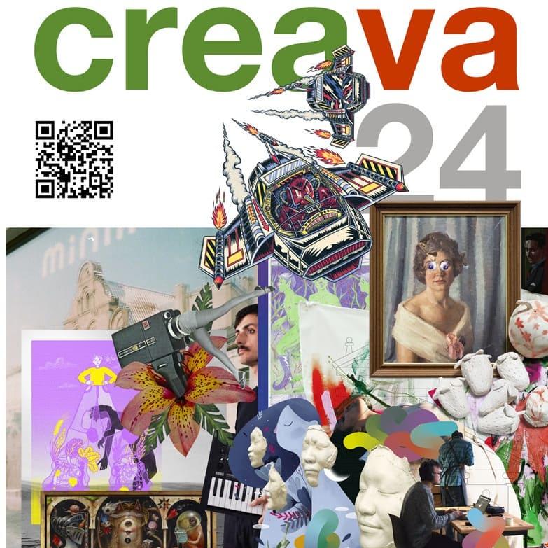 Cartel del festival CreaVa 2024