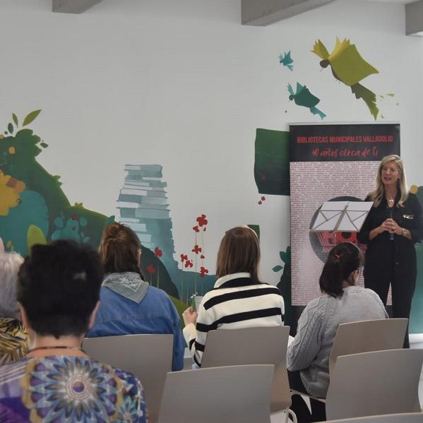 presentacion día de las bibliotecas en valladolid 2024