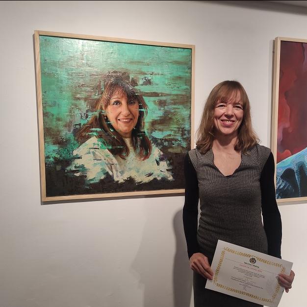 La ganadora del Salón de Otoño 2024, Liane Ruiz