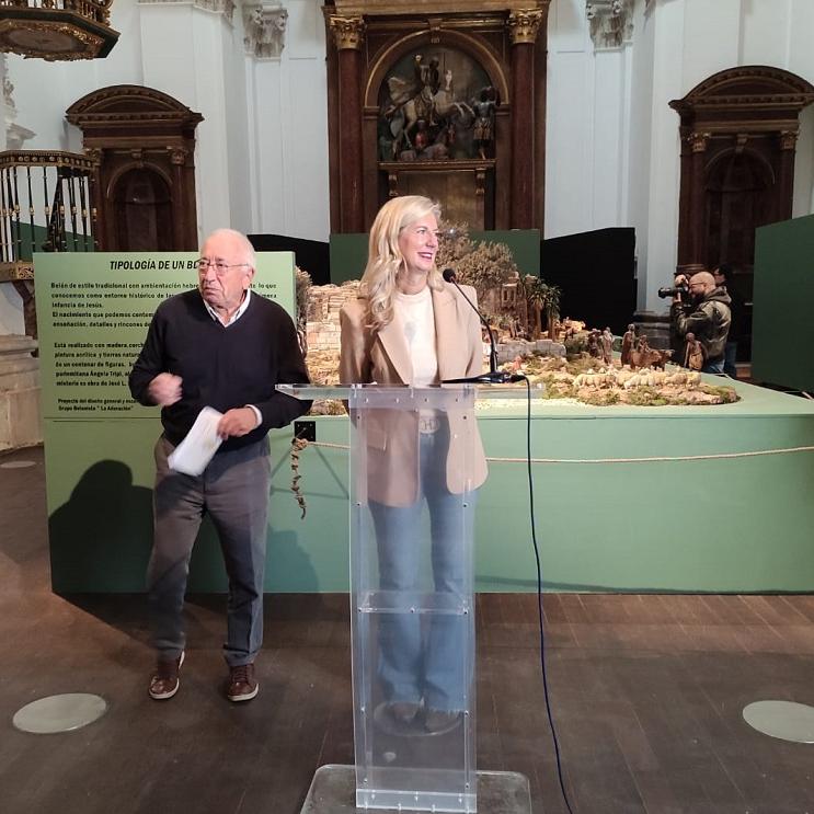 Inauguración belén monumental en Sala Francesas