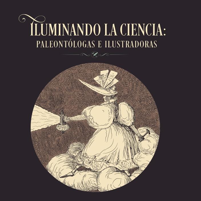 Cartel exposición Iluminando la Ciencia