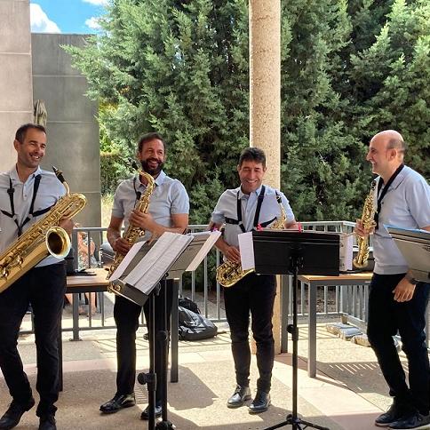 Cuarteto saxofones casa de zorrilla