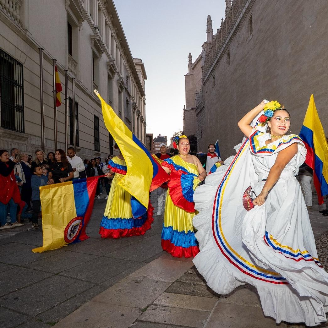 Desfile banderas