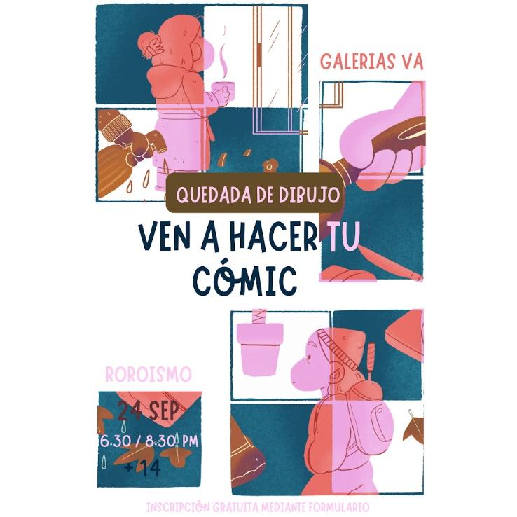 taller comic galerias va