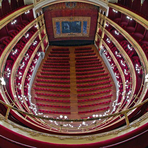 Interior del Teatro Calderón de Valladolid