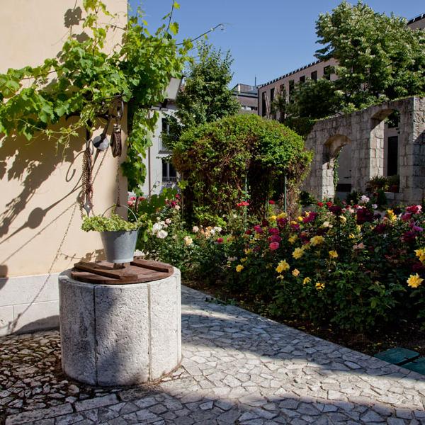 Jardín de la casa de zorrilla