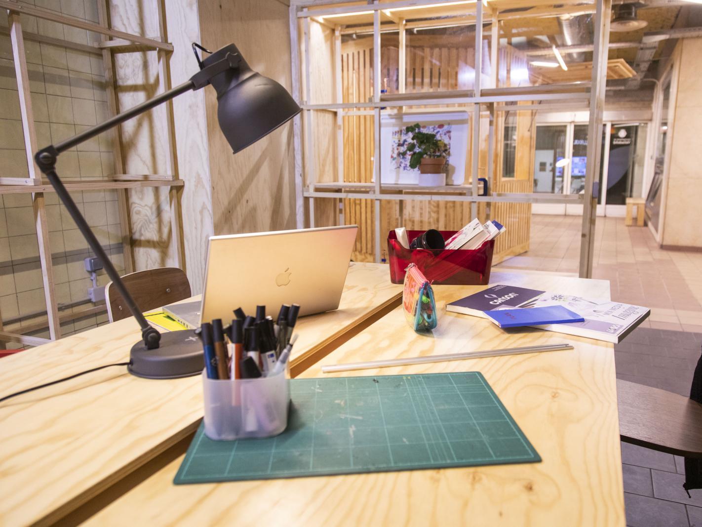 Puesto de trabajo en Galerías VA