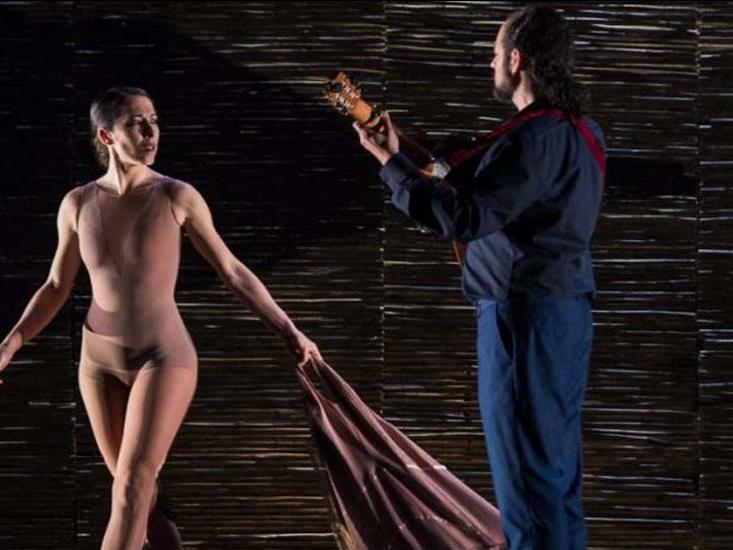 Escena del espectáculo de flamenco de Ana Morales