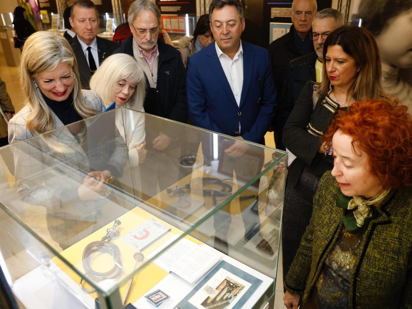 Inauguración de exposición en el Museo de la Ciencia