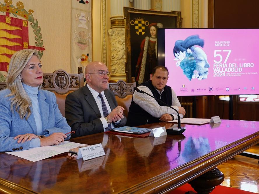 Presentación de la Feria del Libro Valladolid 2024