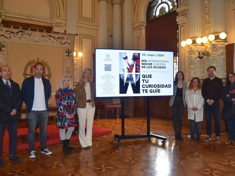 Presentación del Día Internacional y la Noche Europea de los Museos en Valladolid