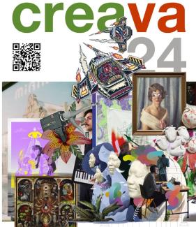 Cartel del festival CreaVa 2024