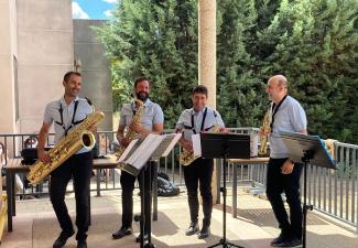 Cuarteto saxofones casa de zorrilla