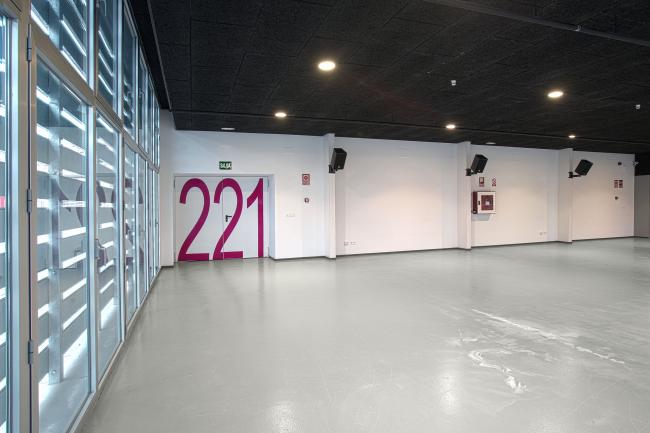 Sala 221 del Laboratorio de las Artes de Valladolid (LAVA)